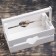 Wooden Kashpo 24.5 × 13.5 × 9 cm "Toroska light" rheck, heart, white give beautifully