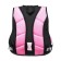 School backpack 40 x 33 x 15 cm, ergonomic back, Across 548, black/pink ACR23-548-3