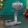 Figure "Royal Cobra Snake" Silver, 14x8x17cm