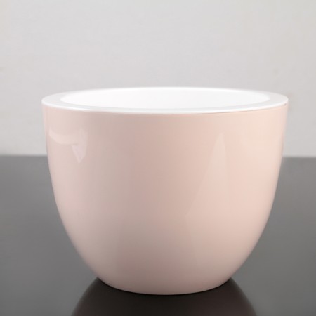 Pot for flowers with an insert "Orion", 3.5 l, color powder