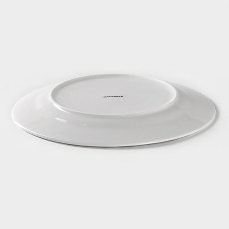 Porcelain dining lunch “Bunny”, D = 25.5 cm, white color-2