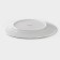 Porcelain dining lunch “Bunny”, D = 25.5 cm, white color