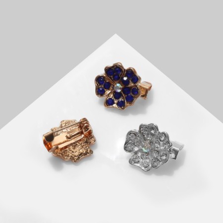 Brooch "Flower" miniature (indivisible packing 12 pcs., Price per pc.), Mix color-2