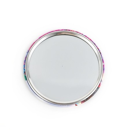 Pocket mirror "snake in the snow", diam. 7 cm-3
