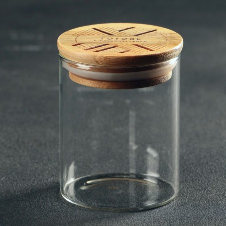 Bank for storage "Cook with pleasure", 200 ml