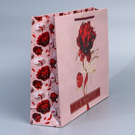 Package Gift Laminated Horizontal, packaging, "Bright Spring", L 28 x 38 x 9 cm-2