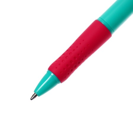 Automatic ballpoint handle 1.0 mm, with a rubber holder, MIX case-2