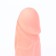 Falloimitator Oka-Khpoki, realist, 18 x 3.5 cm, on suction cup, with a scrotum, bodily