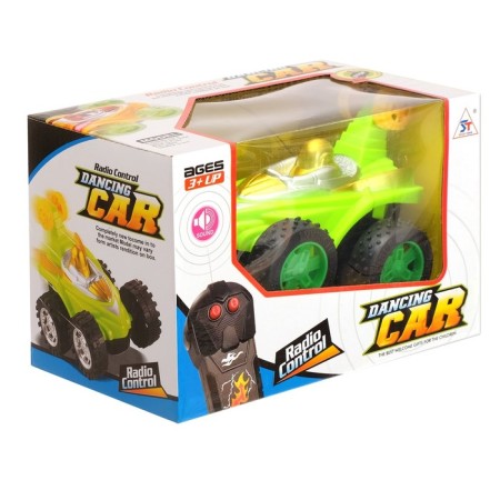 Radio -controlled machine "Crazy", works from batteries, color mix-6