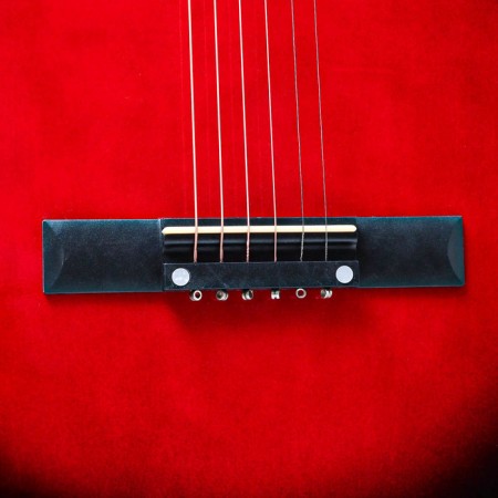 Acoustic guitar Music Life QD-H38Q-JP red, 6 string, 97 cm-3