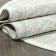 Oval carpet Valentis sirocco, size 80x150 cm, color BEIGE/White