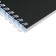 Notepad A5, 60 sheets in a cage on the crest of Kuromi, cover pulp cardboard, offset block