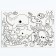 Magnet Coloring Magnes-Magic "Sea Residents", 14.8 × 21 cm