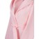 Waffle robe with a hood "Naomi", size l, color powder