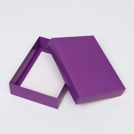 The box is folding, lilac, 21 x 15 x 5 cm-3