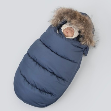 Set for discharge Winter Kinderlitto "Lapland", 5 items, height 56-62 cm, Denim color-7