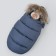 Set for discharge Winter Kinderlitto "Lapland", 5 items, height 56-62 cm, Denim color
