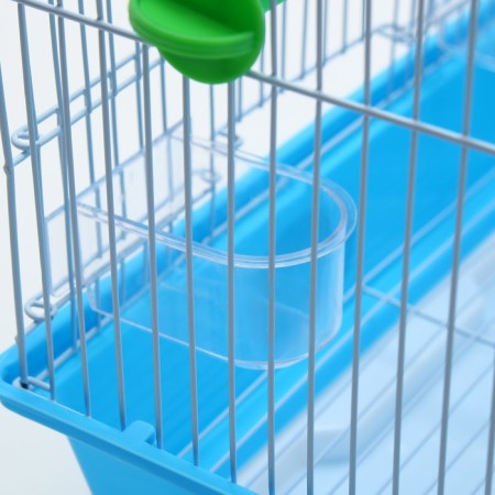 Poultry cell equipped BD-1/1D, 30 x 23 x 39 cm, blue-7