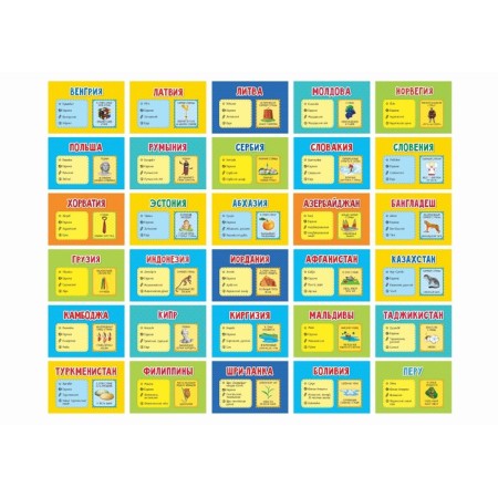 Card game "Flagomania. Part 2 ", 54 cards-4