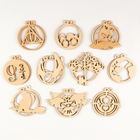 New Year's gift for the painting "Wizards", 20 wooden foundations-5