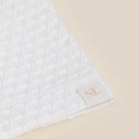 Waffle waffle dress Sl Home: Waffle "Blanc de Blanc", size M, 100% cotton, 320 g/m2-12