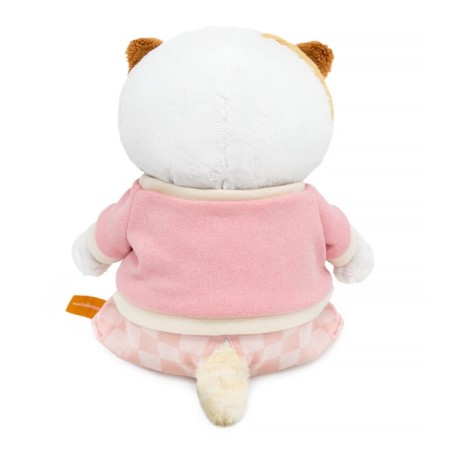 Soft toy "Lee Baby" in a sweatshirt with a flower, 20 cm LB-146-2