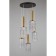 Suspended chandelier Henrite E27 200W
