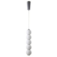 Светильник подвесной Crystal Lux, Desi 0470/205, LED, 1х16 Вт, 49,6х10х10 см, цвет хром