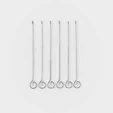 Buffalo skewers set, 22 cm, 12 pcs, corrosion -resistant steel