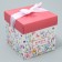 Gift folding box, packaging, “Gift for you”, 15 x 15 x 15 cm