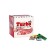 Chewing gum Turbosport Racing, melon, orange, apple, peach, 50*4.5 g