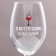 A glass for the wine "I am only one glass", 630 ml