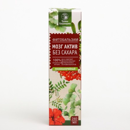 Biologically active additive to food "phytobals" Asset brain 240ml (without sugar)-2