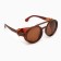 Sunny glasses, UV 400, leather curtains, pipe 14.1 cm, width 12.1 cm, lens 5.2 x 5 cm