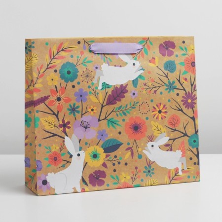 Gift Craft horizontal package, packaging, “Present”, 30 x 26 x 9 cm-1