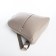 Women's backpack made of artificial leather with lightning, 2 pockets, beige color