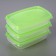 A set of food containers "Trio", 3 pcs, 1.3 l, color mix