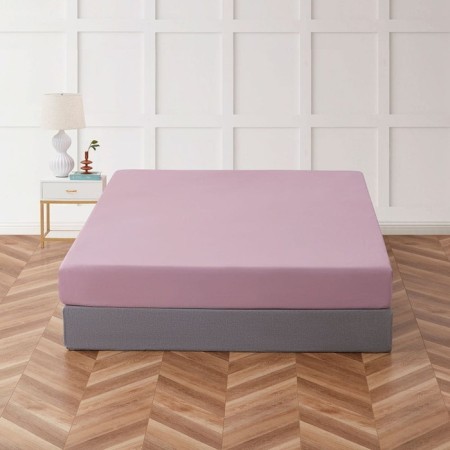 Arya Home Camino elasticum sheet, size 160x200x33 cm, pink color