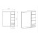 Viant Mirror Vienna 60 Right, 160x600x700 mm