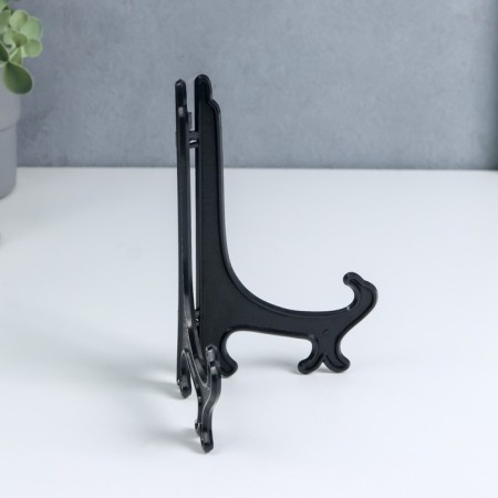 Plates stand, black 15x10 cm-1