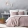 Set "MIKA": a bedspread 160 x 220 cm, pillowcases 40 x 40 cm - 2 pcs, pink