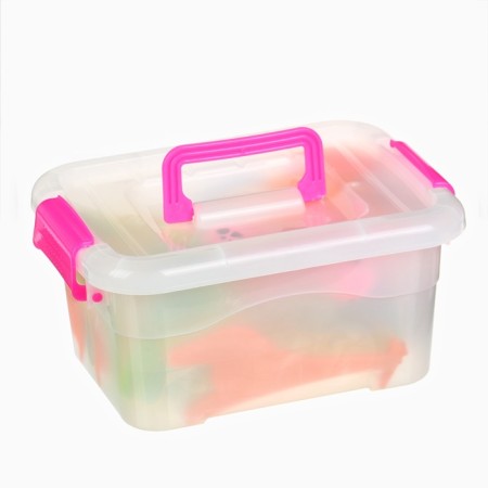 A set of rattles in a container, 7 pcs crumb I-17