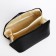 Cosmetic bag with lightning, black color