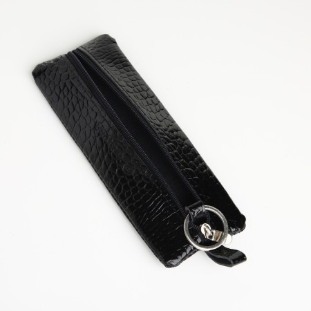 Pocket Key with Lightning, Textura, length 17 cm, ring, black color-2