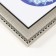 Photo frame plastic 13x18 cm "Tanzania" silver 21.7x16.7x1.2 cm