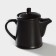Carbone porcelain kettle, 500 ml, d = 10.5 cm, h = 14.5 cm