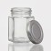 Glass jar for spices with a metal lid "Ideill", 80 ml, 5.5 × 7 cm
