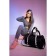 Sports bag Sport with zipper, black color