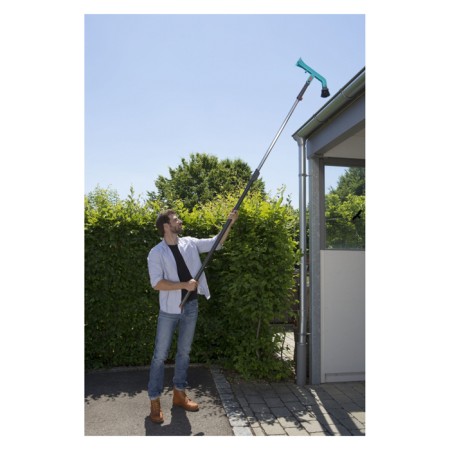 Cleaner for gutters, nozzle for a combusive system-5