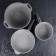 A set of kitchen utensils “Marble No. 4”, a lid, a removable handle, anti -stick coating, color light marble